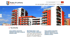 Desktop Screenshot of letnany.cz